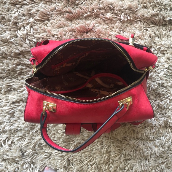 Red leather Backpack! - Picture 2 of 5